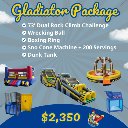 Gladiator Package specials and packages