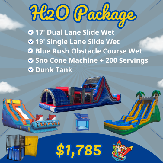 H2O Package specials and packages