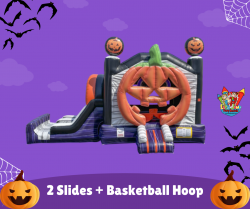 3D Pumpkin Dual Slide Combo