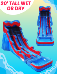 Dual Lane Bahama Mama Slide & Pool