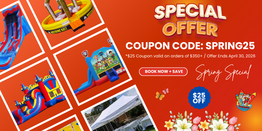 NJ Best Bounce House Rental Discounts and Specials